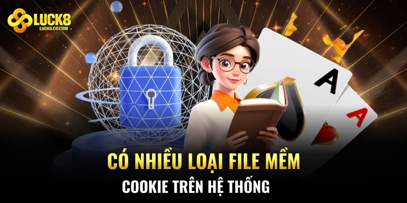 Có nhiều loại file mềm cookie trên hệ thống