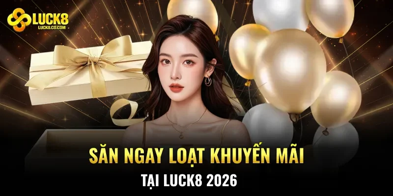 Săn ngay loạt khuyến mãi tại Luck8 2026